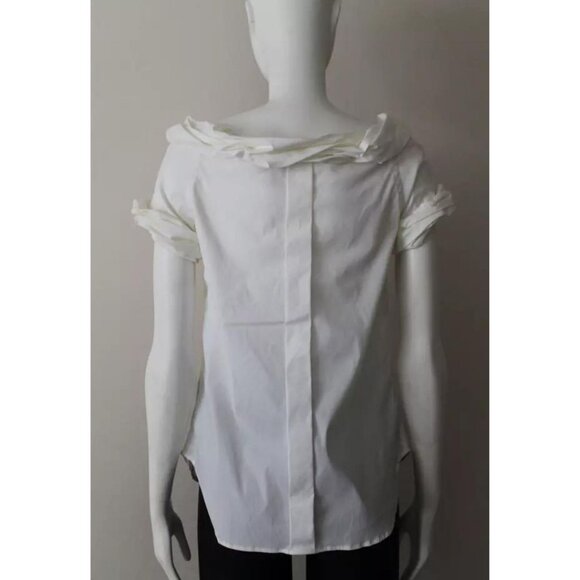 Jean Paul Gaultier Vintage Femme Chest Pocket Short Sleeve Top Size US 6 - Picture 5 of 8